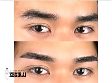 ケギライ アイブロウ 梅田店(kegirai)/眉毛/眉毛サロン メンズ/kegirai