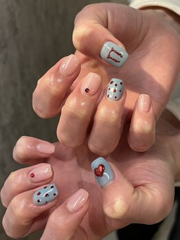 メルネイル(MELL-NAIL)/6本アート♪