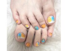 マヌスキュア/夏フットネイル