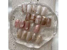 大人ニュアンスアート～ガーリー、ワンホンネイルが得意です♪