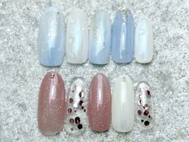 定額トレンドニュアンスネイル