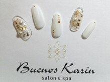 ブエノスカリン(Buenos Karin)/シェル×金箔ホワイト
