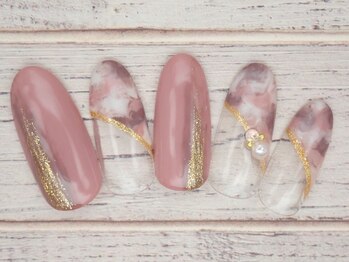 ワンネイル(ONE NAIL)/#ニュアンスネイル#タイダイ