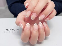 ミミ 表参道(mimi)/16、白フレンチ　¥7150