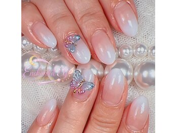 ネイルエルフ(Nail Aelf)/【三郷】ホワイトグラデーション