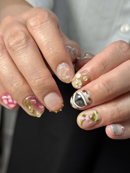 アウレ 中目黒(AURE)/個性派ネイル