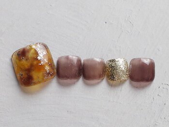 ディー ネイル アイラッシュ ヤバ(DEE nail×eyelash yaba)/A-254 フット90分アートフリー