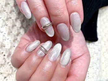 マグネット×リングネイル