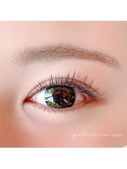 アイ アンド ネイル メメ サロン(eye and nail meme salon)/フラットラッシュ