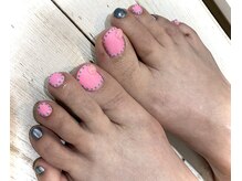 ビガップ(Big up)/ドット柄×マット