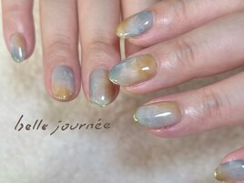 もやもやニュアンスnail:mikako