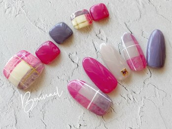 ネイルアンドアイラッシュ ボネール 銀座店(lash Bounail)/ゴージャス チェック 10980円