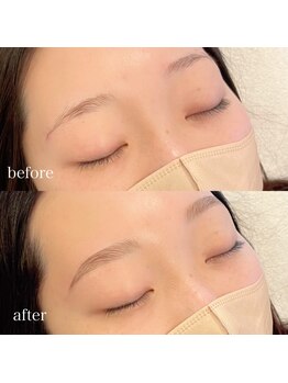 クオルーチェ(CuoLuce)/平行眉でふわっと柔らかな印象に