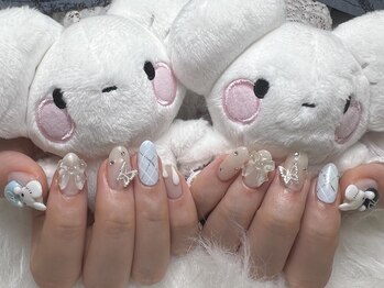 アビス(Abyss)/推しネイル 水色ネイル