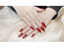 ミートユーネイル(MEET YOU NAIL)/赤ワンカラー