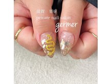 ジェルメ(germer)/親指に蛇パーツ♪
