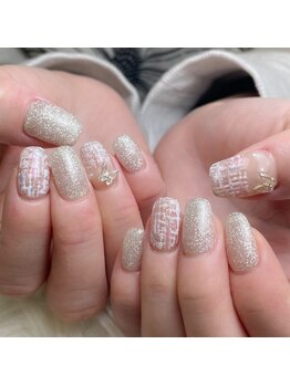 ソワ(sowa)/ツイードネイル