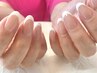 2/28迄　フレンチネイル（クリアベース）￥7,150