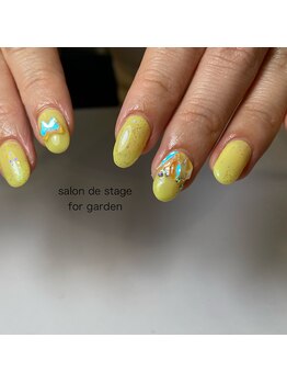 サロン ド ステージ フォー ガーデン(Salon de stage for garden)/デザインネイル
