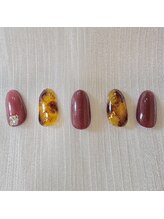 リュエネイル 都立大学(LUE NAIL)/べっ甲ネイル