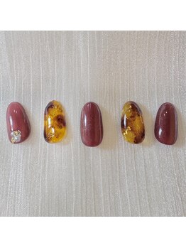リュエネイル 都立大学(LUE NAIL)/べっ甲ネイル