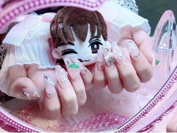 【Akari】ピンク推しネイル