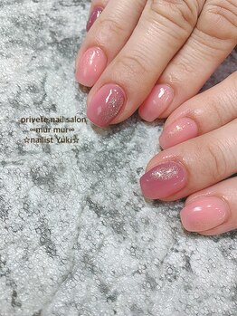 プライベート ネイルサロン マーマ(murmur)/うるつやピンク