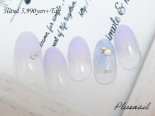 プラスネイル 北千住東口店(PLUS NAIL)/【169】定額6,589円フラワー