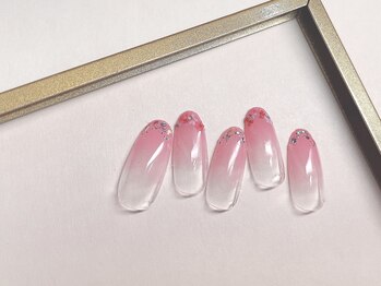 ベアトリーチェ 新宿西口(Beatrice)/うる艶押し花ネイル¥8800