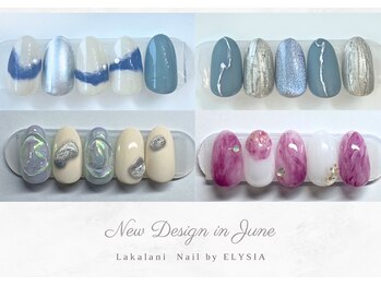 ラカラニネイル バイ エリシア(LaKalani Nail by ELYSIA)/6月～NEW Design～