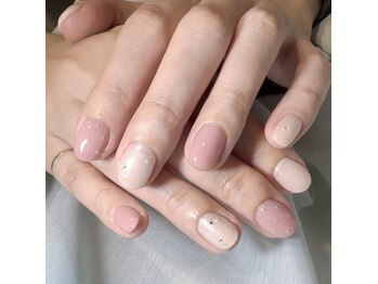 クランベリーネイル 代官山 恵比寿(cranberry nail)/シンプルストーンアート