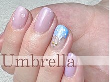 ネイルサロン クランベリー(Cranberry)/雨×傘