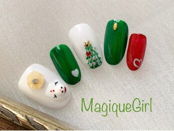 マジックガール 津田沼店(MagiqueGirl)/【クリスマスネイル】