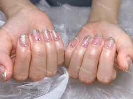 ラメグラ　ストーン10粒