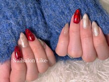 ライク(Like)/ハートホロネイル