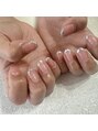 モグネイル(Mogunail) ガラスフレンチネイル