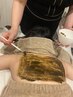 【肌質改善】　デコルテ＆背中のスキンケア（マッサージ付）　40分　7600円　