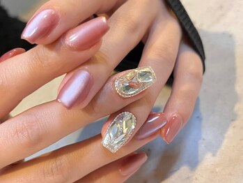 レイシア(Raysia)の写真/自慢したくなるような指先へ♪定額コース～画像持ち込みまで幅広く対応☆ブライダルも思い出に残る手元に◎
