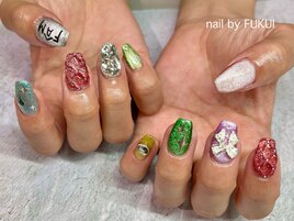 推し活ネイル