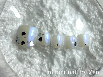 ミニュイネイルバイゼン(minuit nail by Zen)/foot【定額デザインコース】