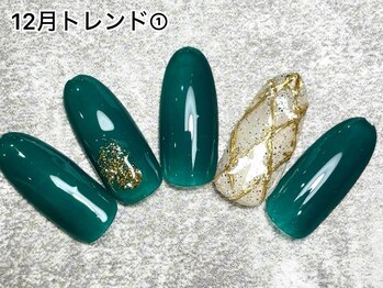 ヴィネル 平岸店(Vinel)/格子柄ネイル