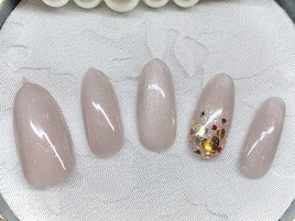 ハートホロネイル