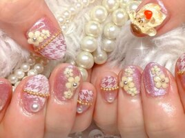 お客様オーダー推し活痛ネイル