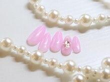 ネイルモアナ(nail Moana)/シンプルワンポイントネイル