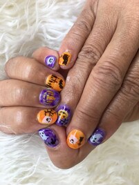 ハロウィンネイル