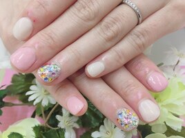 カラフルストーン埋め尽くし