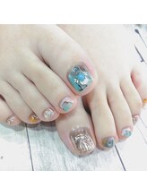 アリュール アンド エテルノ 小山店(Allure & ETERNO)/ニュアンスネイル☆フット