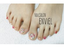 ネイルサロンアンヴェール(ENVIEL)/ステンドグラスネイル♪