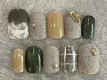カラネイル 南森町店(calla nail)/個性的 サンドネイル