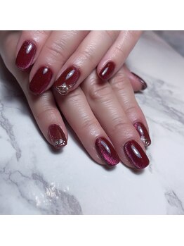 ロータス(LOTUS)/大人ボルドーマグネット